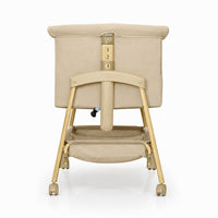 Smart beige co-sleeping mini crib