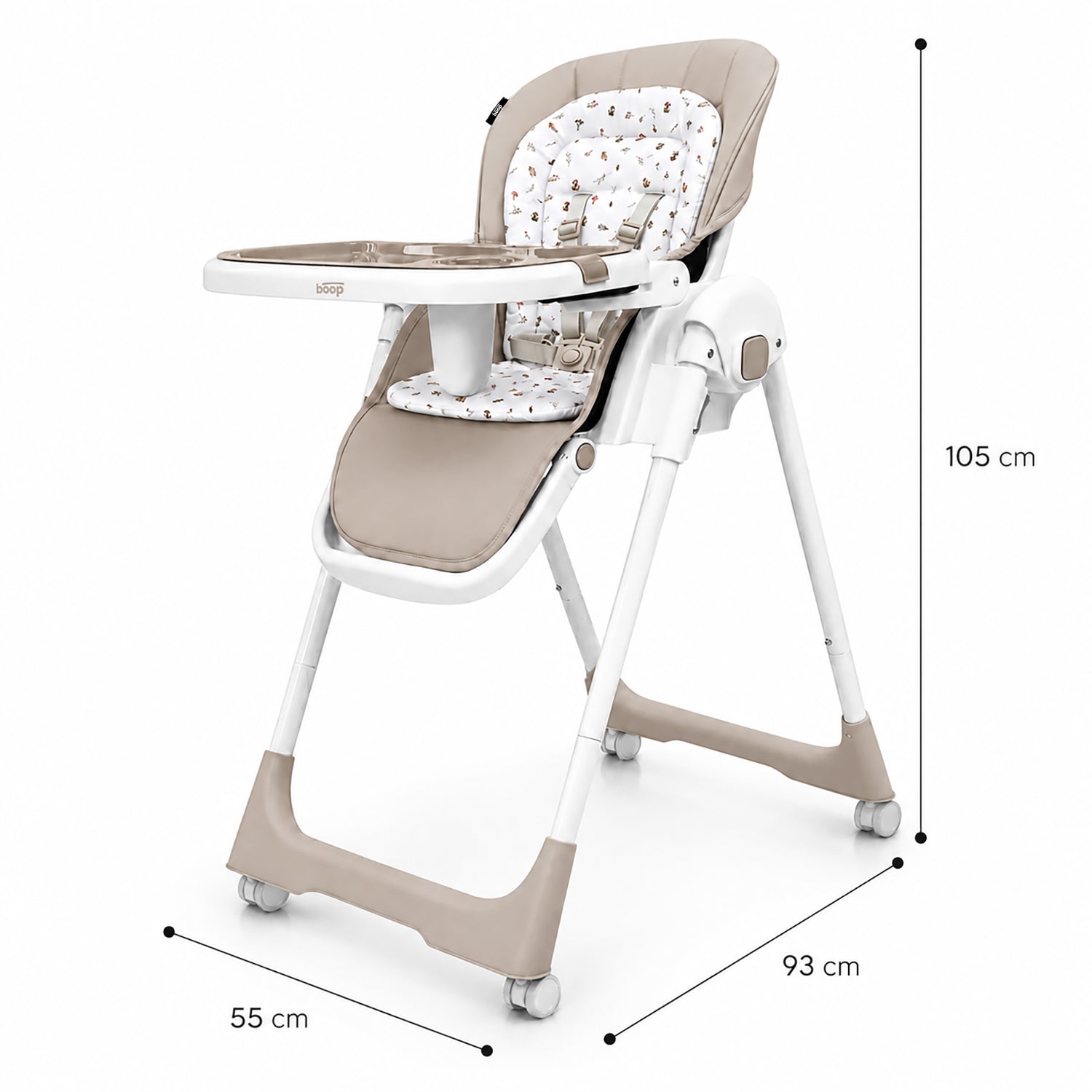 Rice Beige Highchair