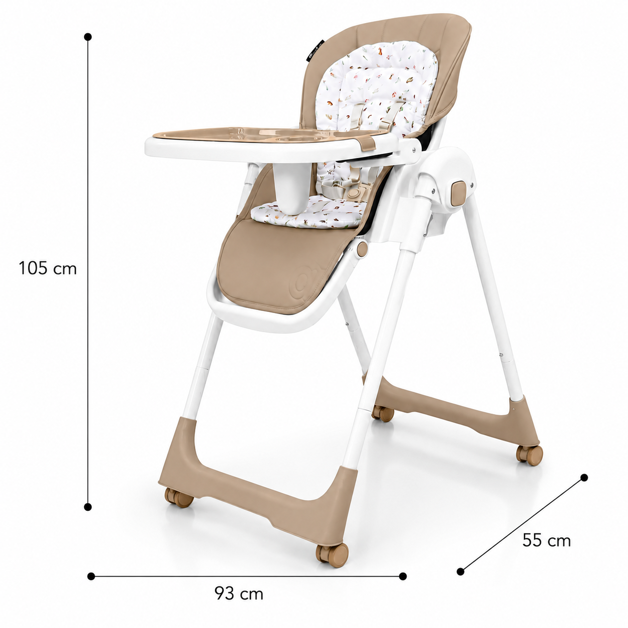 Rice Beige Highchair
