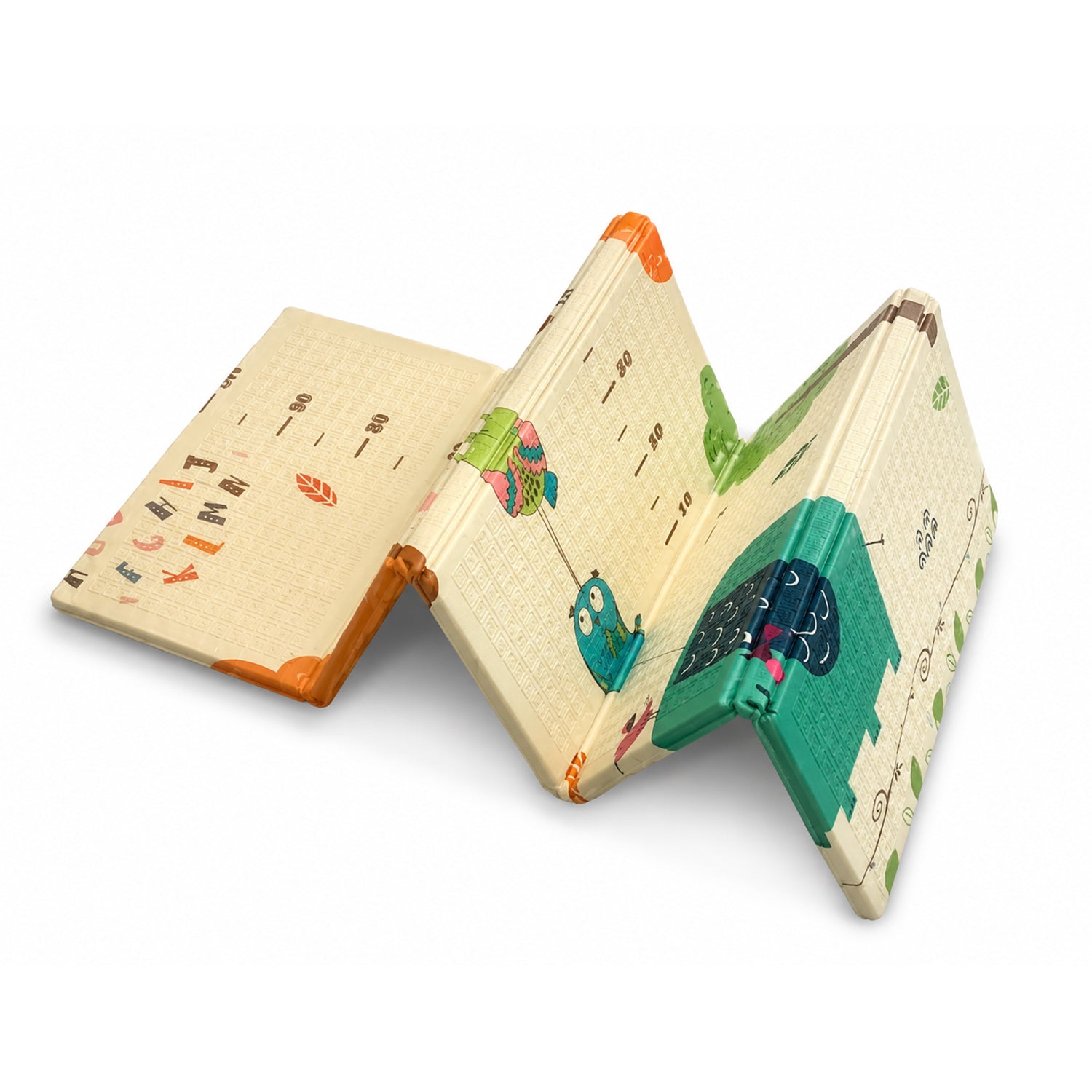 Tapete de brincar Funmat 120X180 cidade-floresta