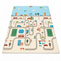 Tapete de brincar Funmat 120X180 cidade-floresta