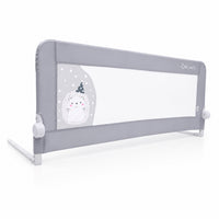 Barreira de Cama 2-em-1 de 150cm para Cama Divã ou Standard Ouriço Cinzento