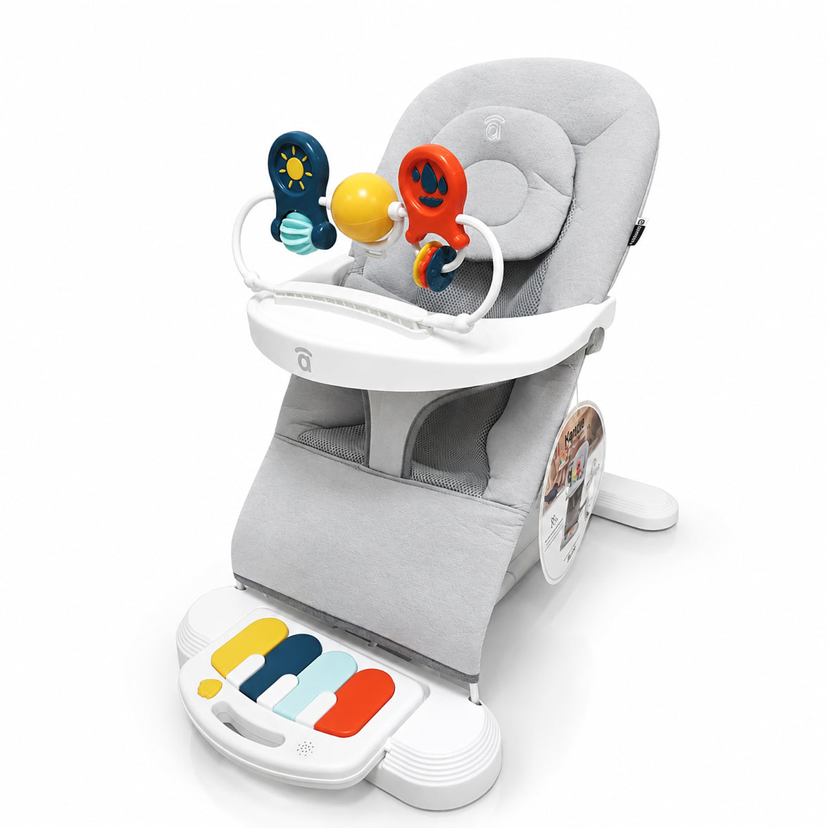 Hamaca Musical Hawaii gris
