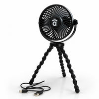 Ventilador Portátil Recargable para silla de paseo y auto