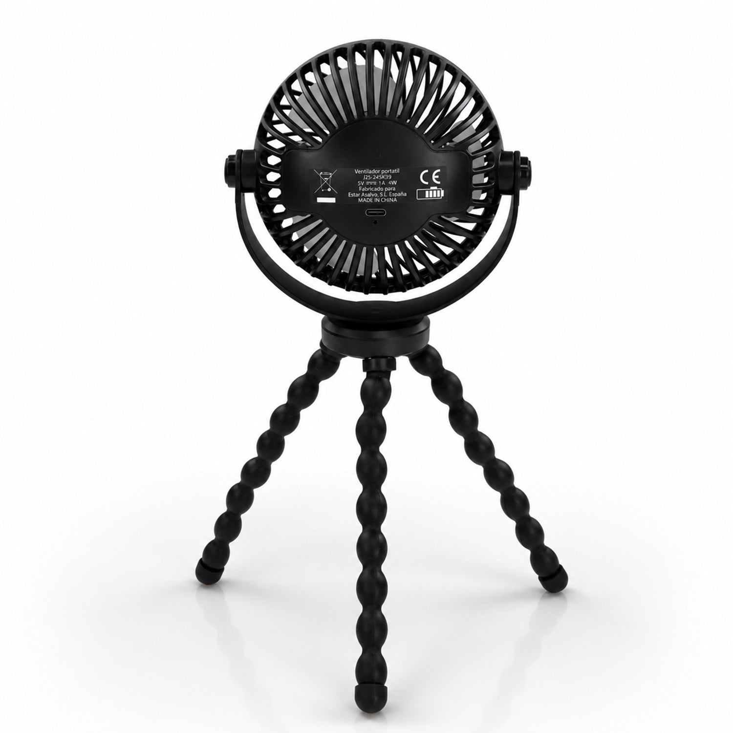 Ventilador Portátil Recargable para silla de paseo y auto