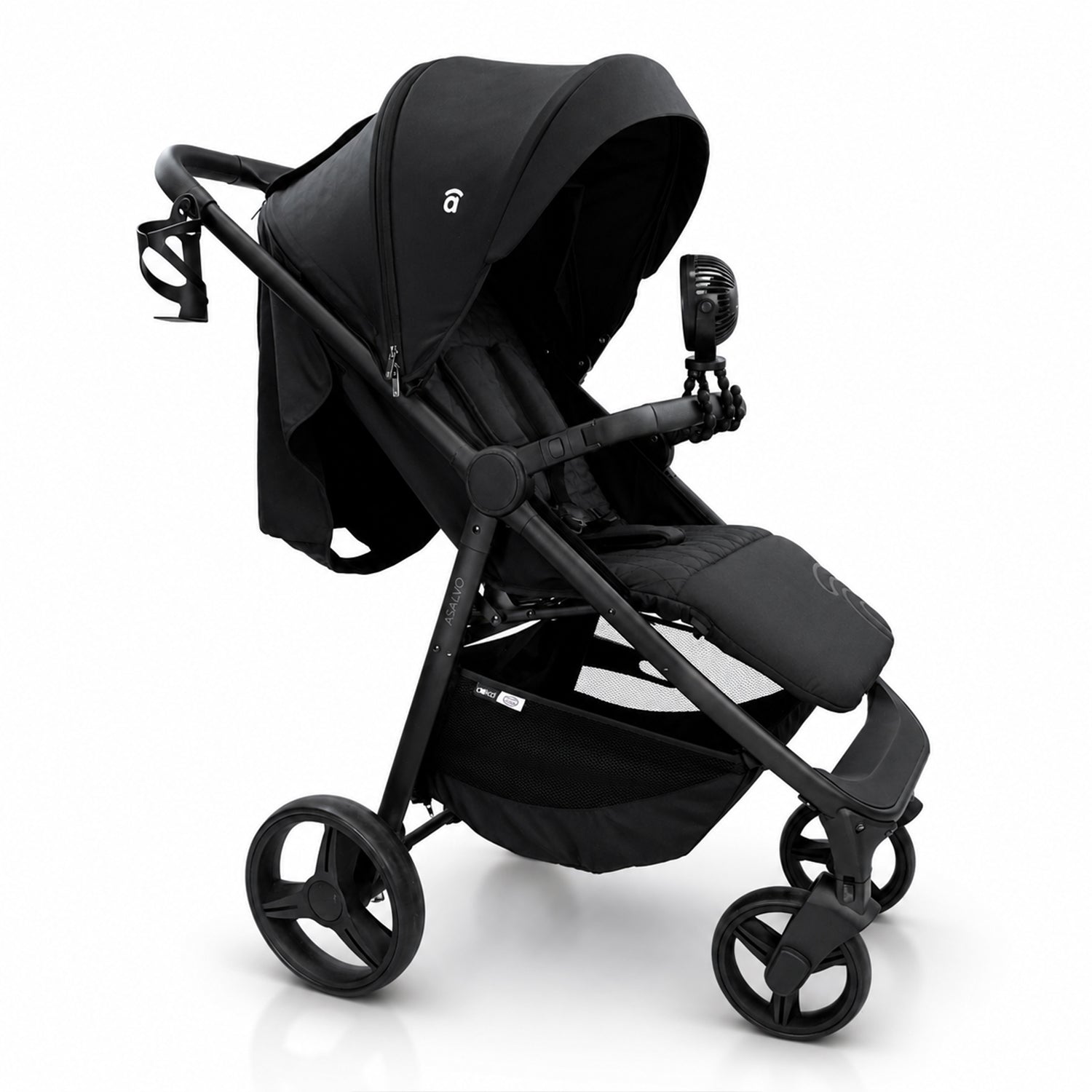 Ventilador Portátil Recargable para silla de paseo y auto