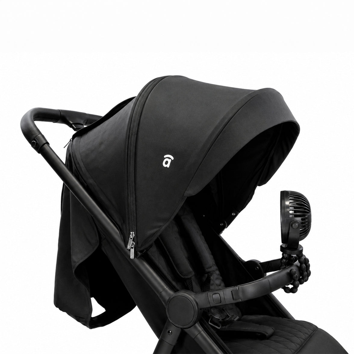 Ventilador Portátil Recargable para silla de paseo y auto