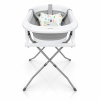 Folding bathtub with legs and Luigi reducer