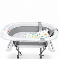 Folding bathtub with legs and Luigi reducer