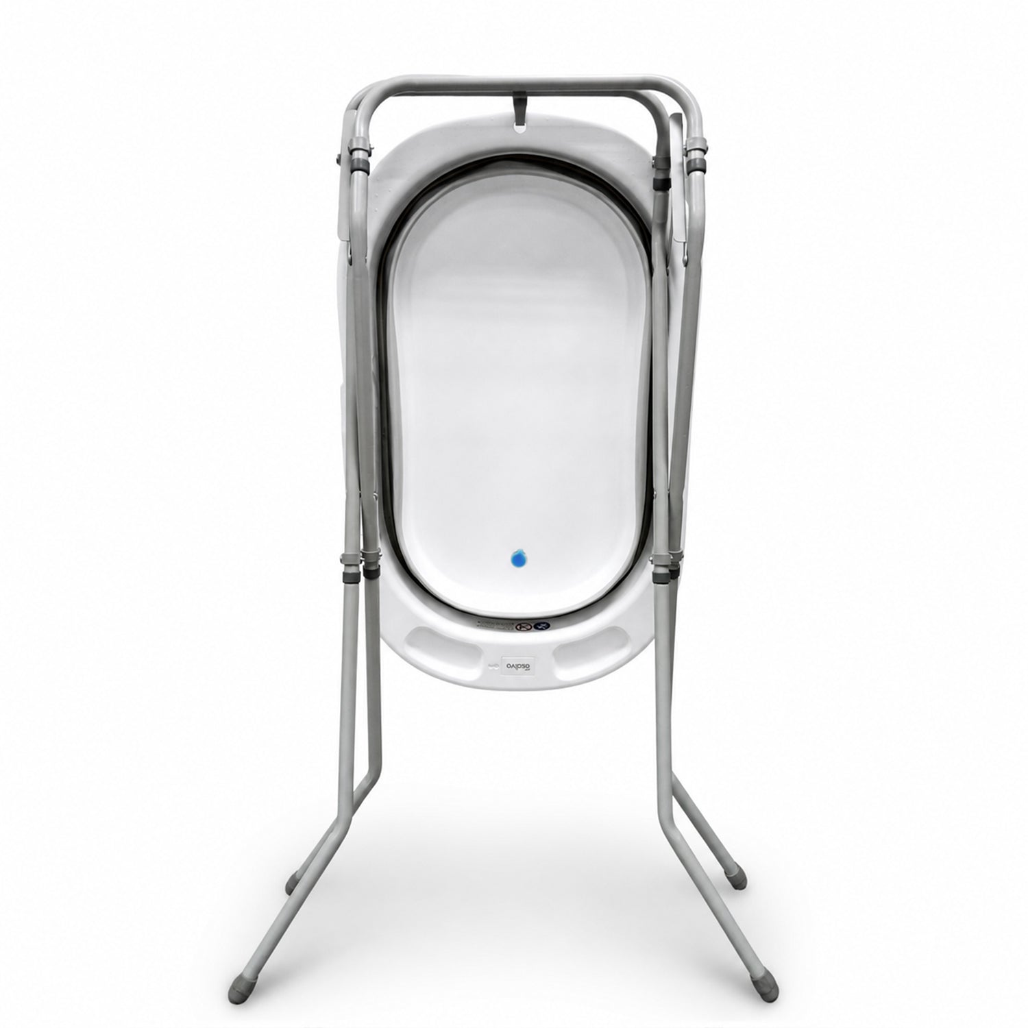 Folding bathtub with legs and Luigi reducer