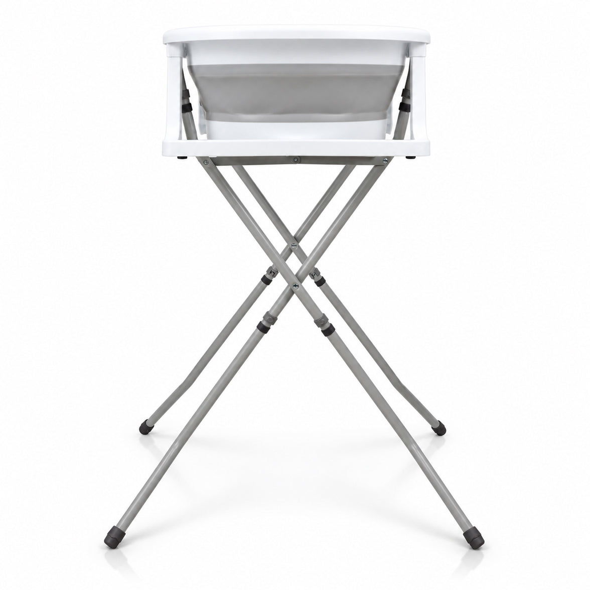 Folding bathtub with legs and Luigi reducer