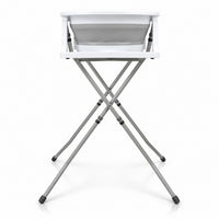 Folding bathtub with legs and Luigi reducer