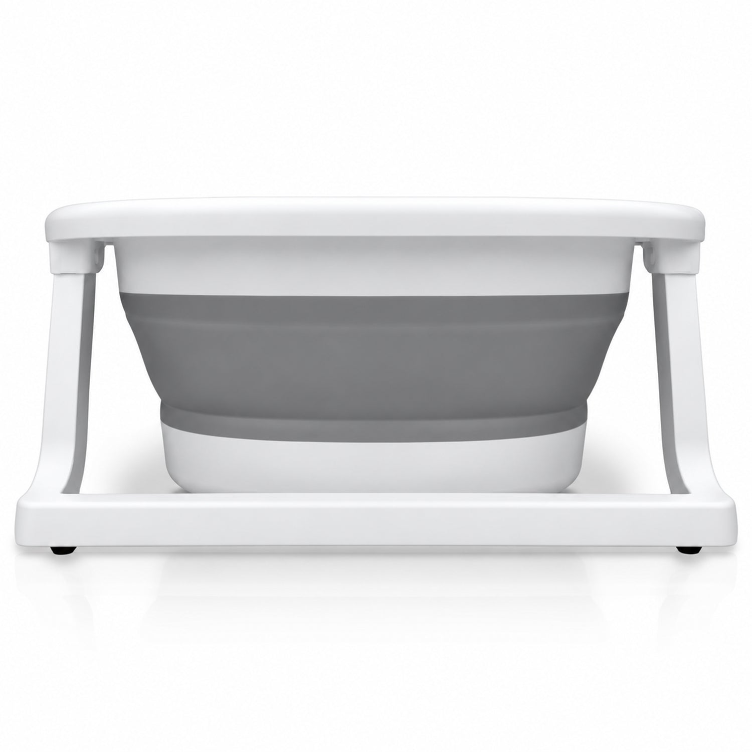 Folding bathtub with legs and Luigi reducer