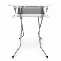 Folding bathtub with legs and Luigi reducer