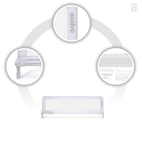 150cm 2-1 Bed Barrier for Trundle or Standard Bed White