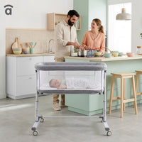 Minicuna de colecho Sky gris