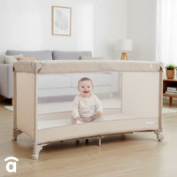Cuna de Viaje Baleares 2 beige