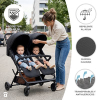 Carrinho Duplo Henry Preto