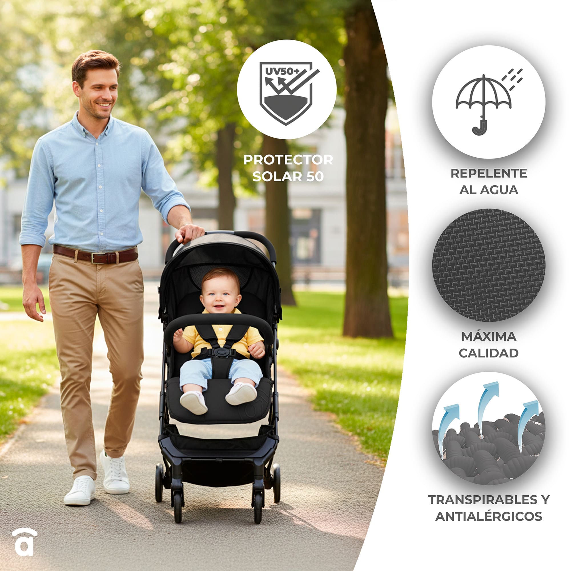 Black Tumbuctu stroller