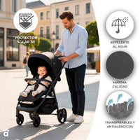 Iconic Black Stroller