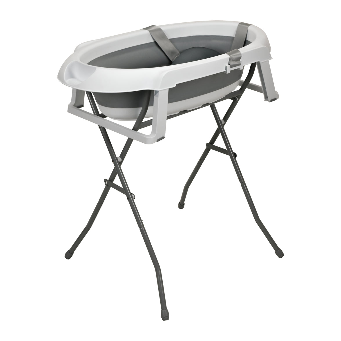 Folding bathtub with legs and Luigi reducer