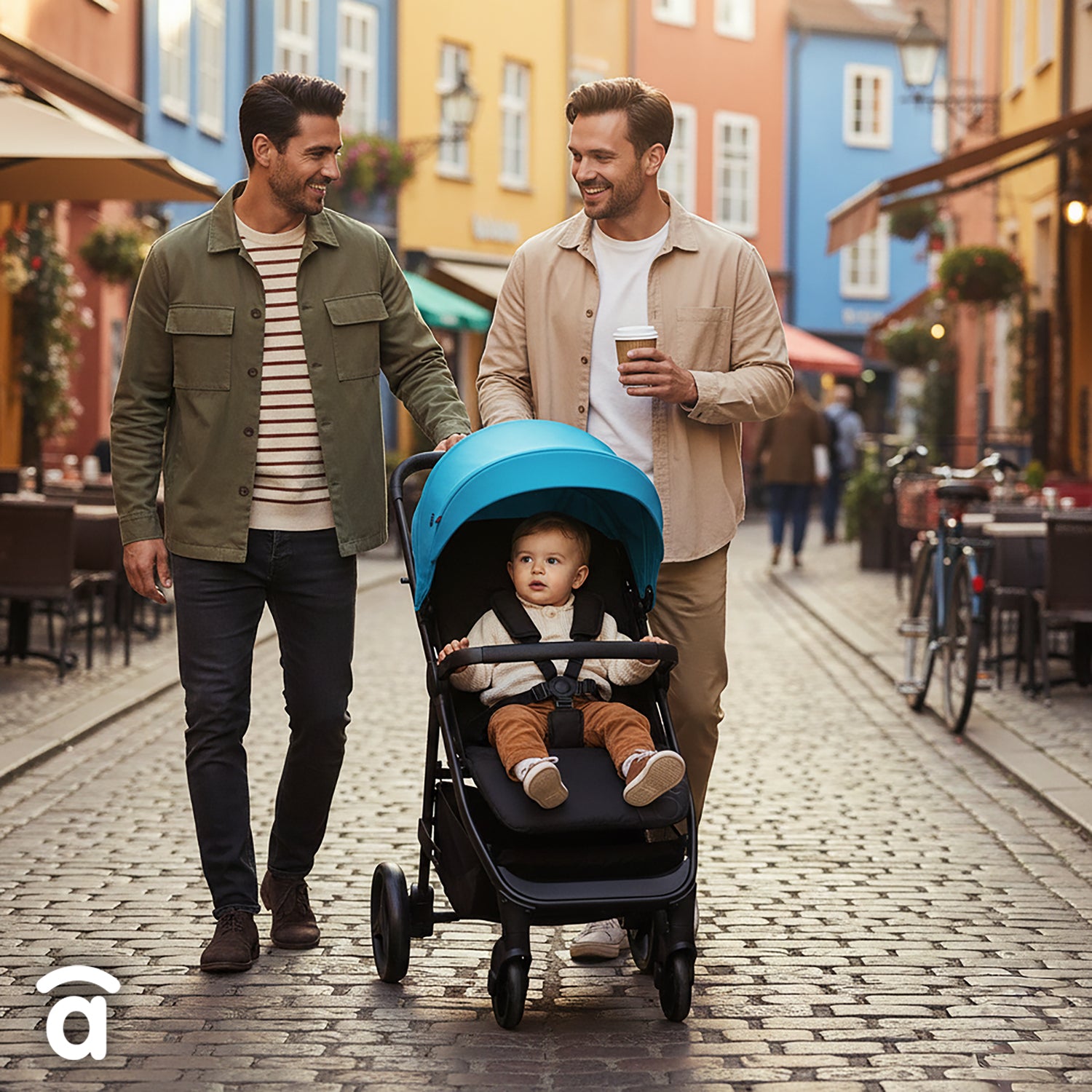 Silla de paseo Iconic Azul