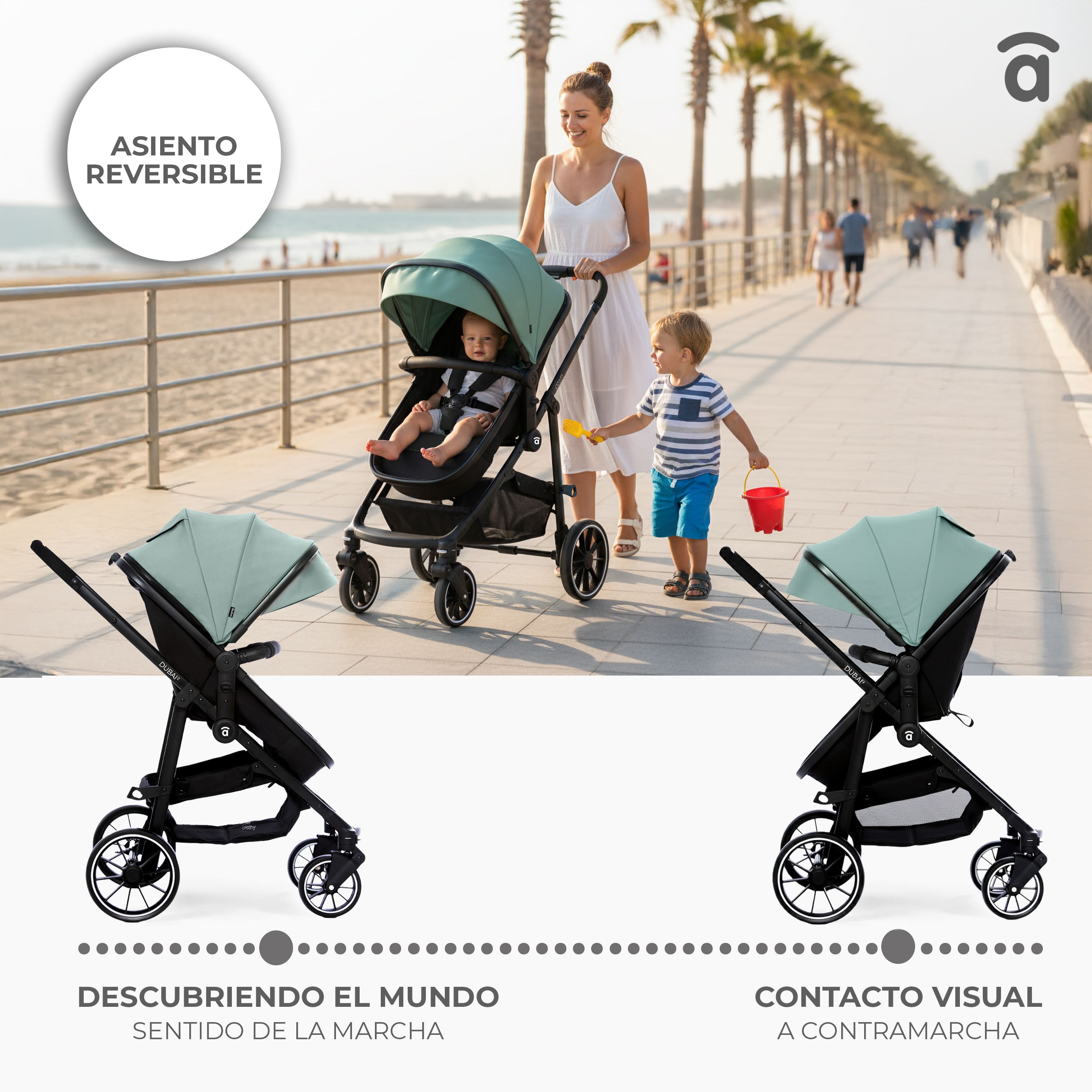 Dubai Convertible Trio 2 Black