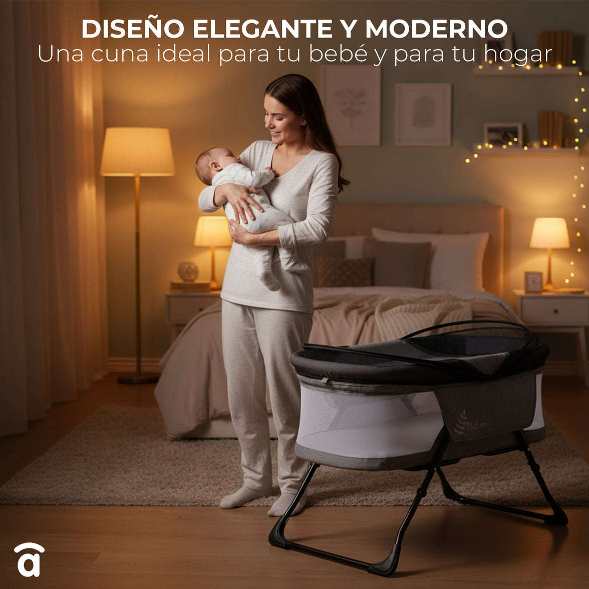 Trip Natura folding mini crib