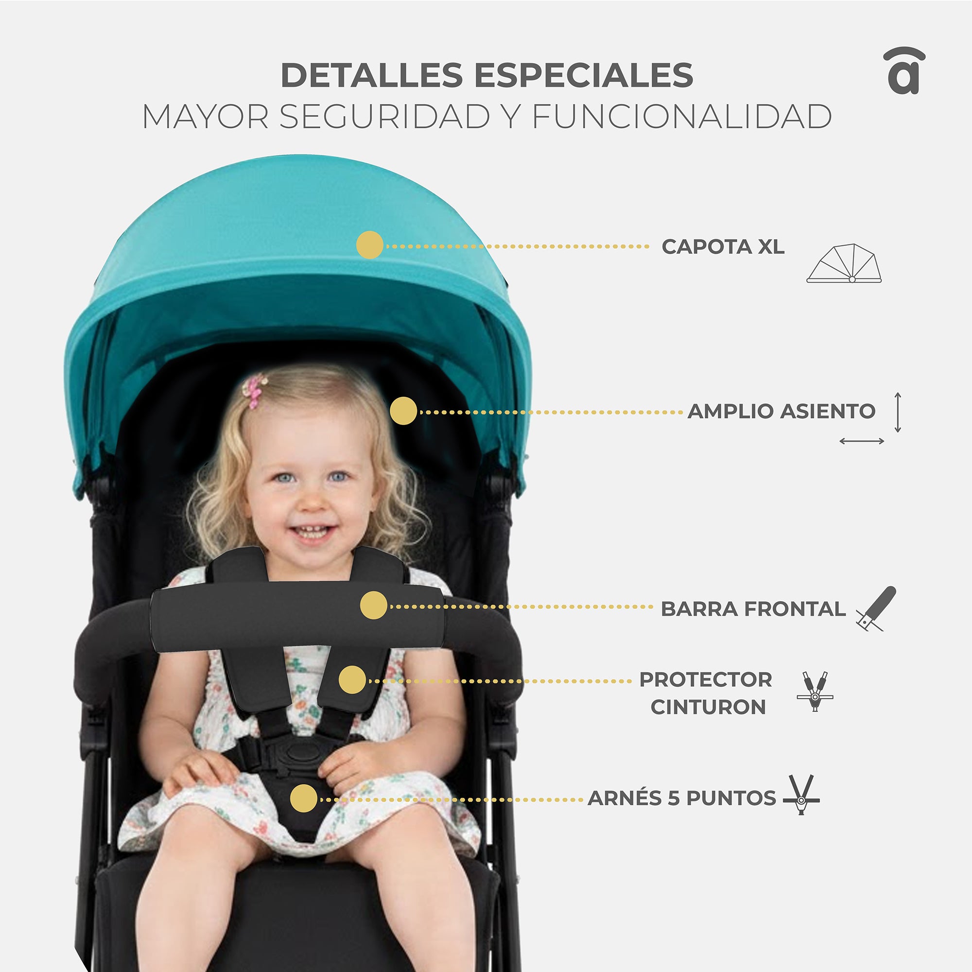 Tokyo Anthracite stroller