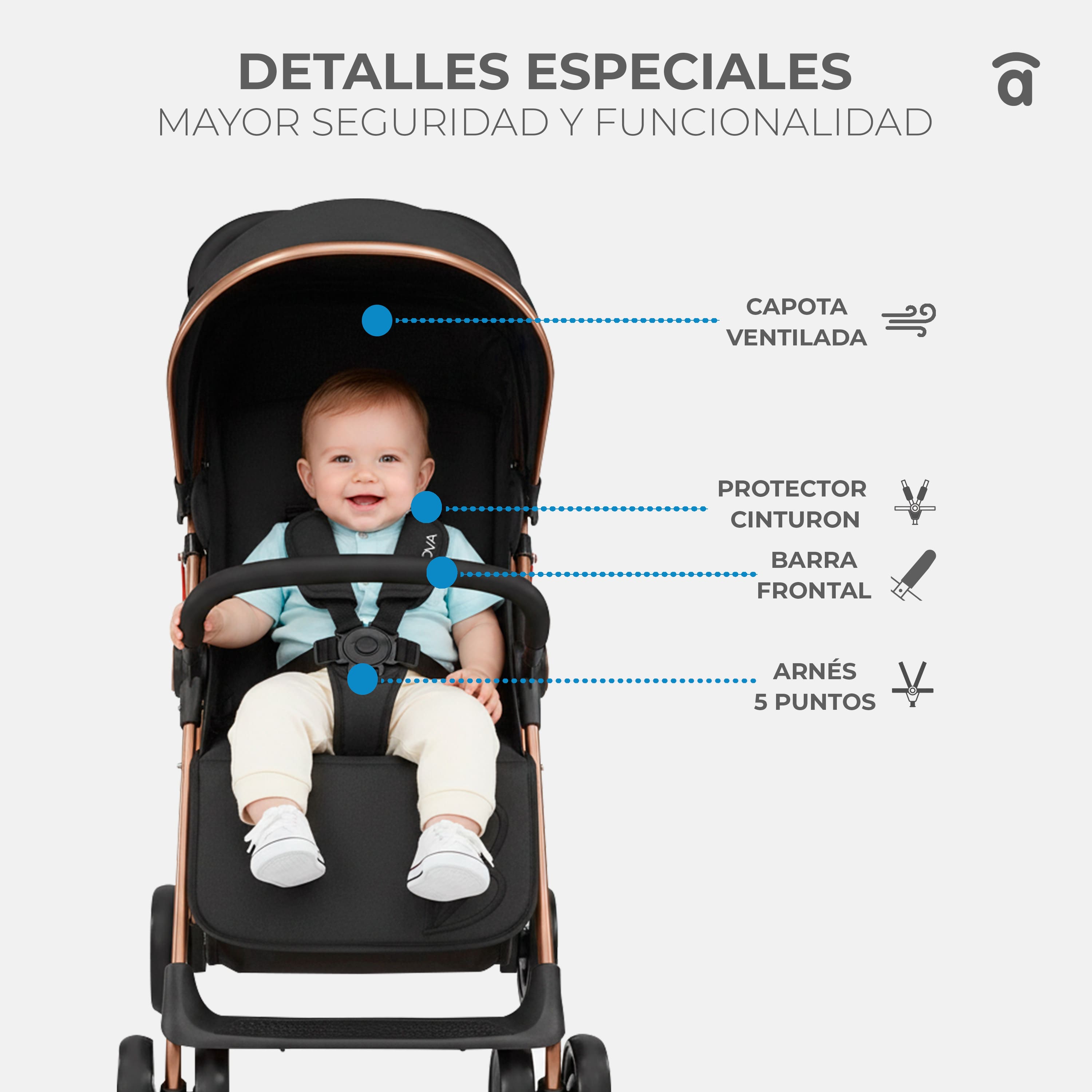 Golden nova stroller