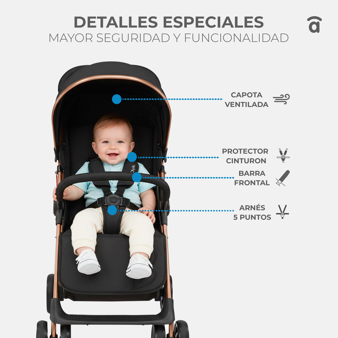 Golden nova stroller