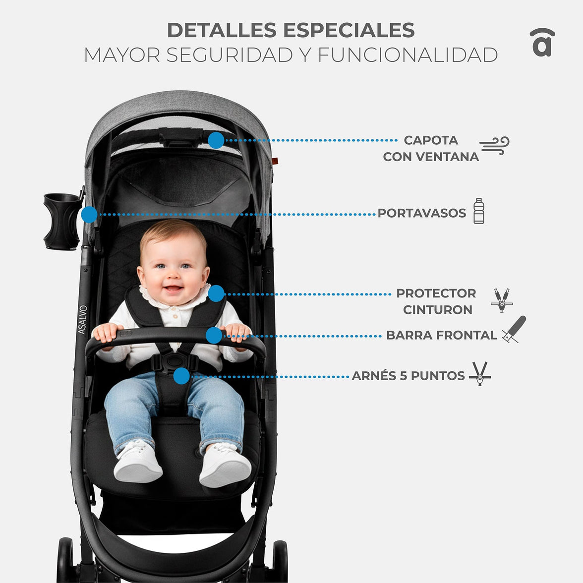 Cotton 2 Pink Stroller