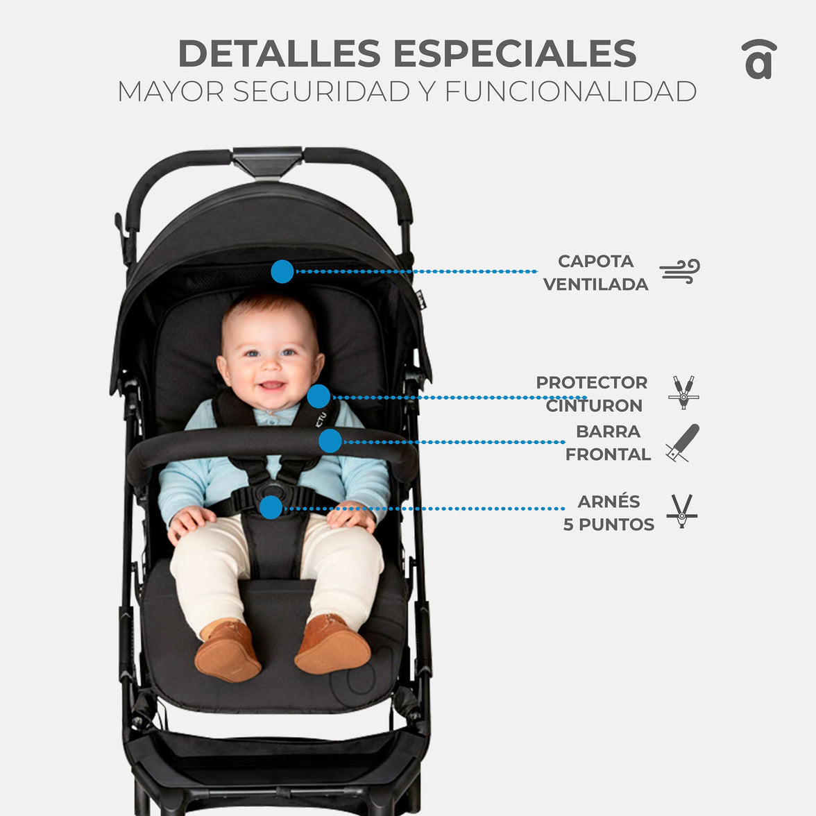 Black Tumbuctu stroller