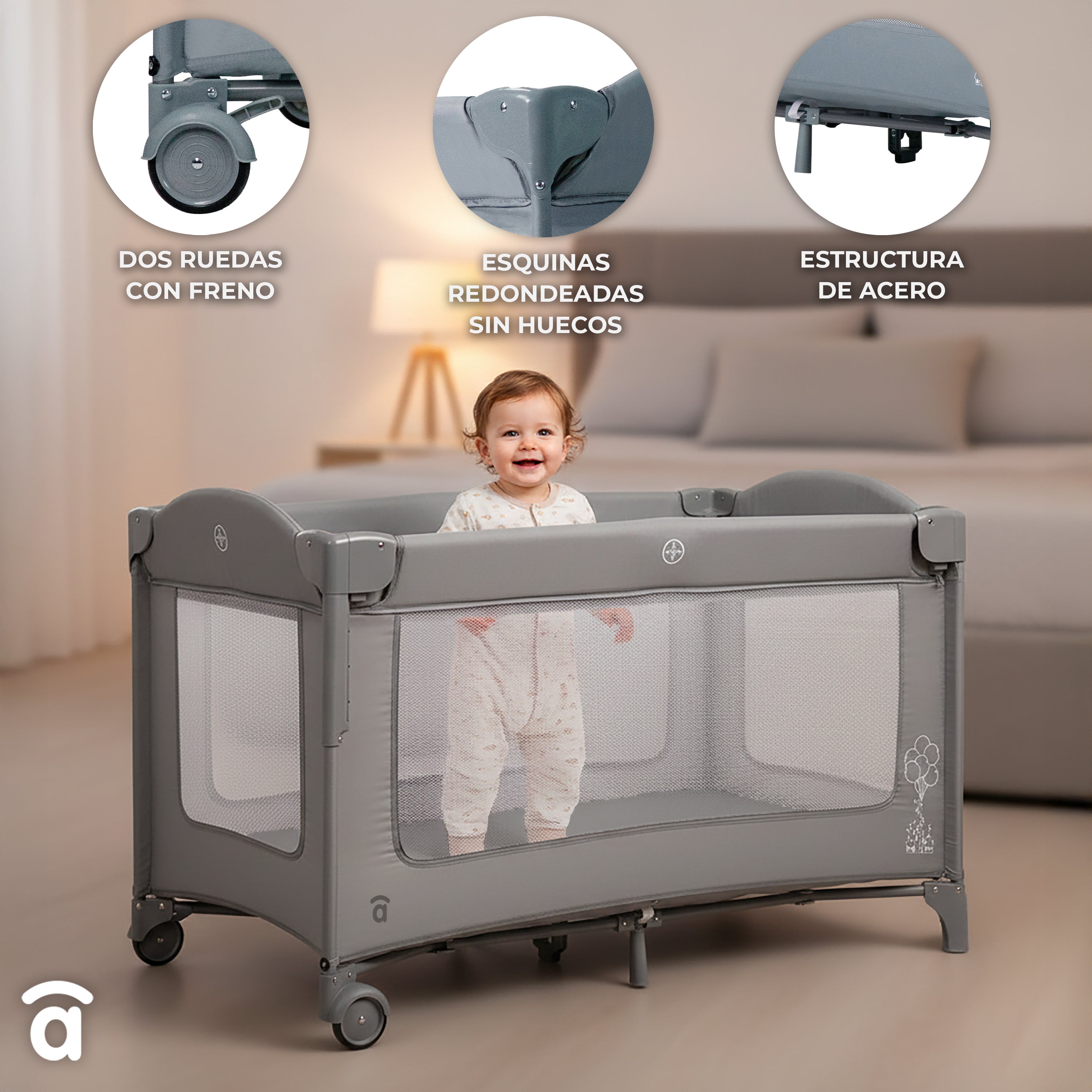 Lit de voyage cododo Together