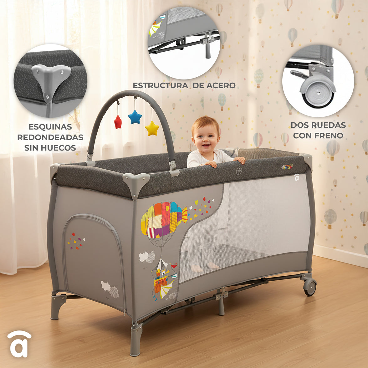 Dandelion Complete Travel Crib
