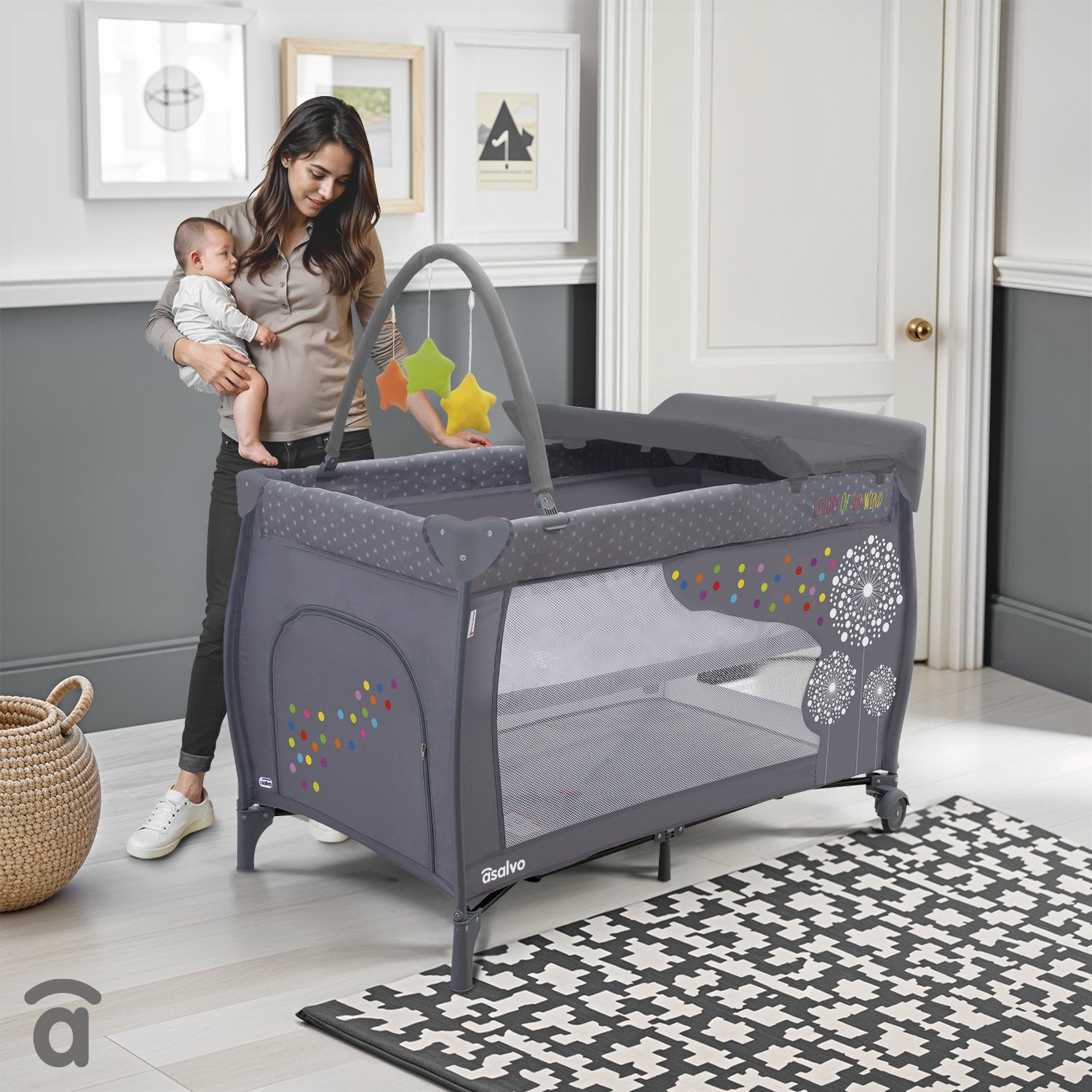 Dandelion Complete Travel Crib