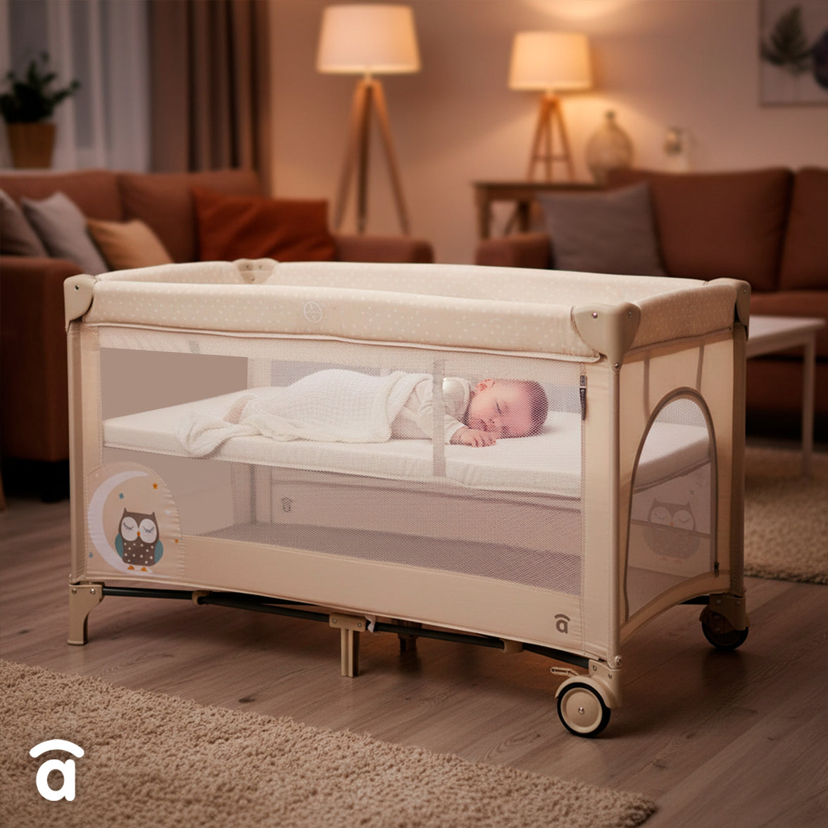 Berço de viagem Completet Duo Coruja