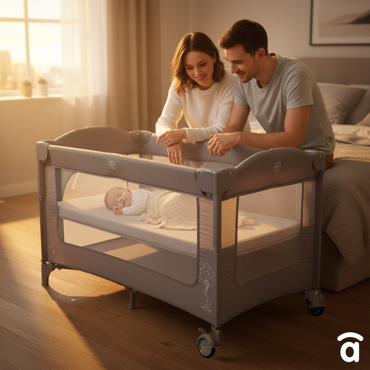 Lit de voyage cododo Together