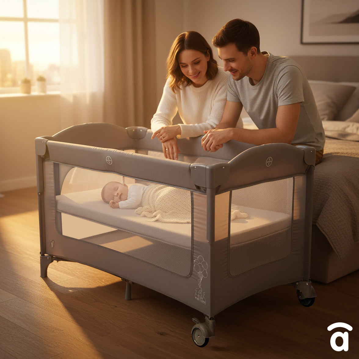 Lit de voyage cododo Together