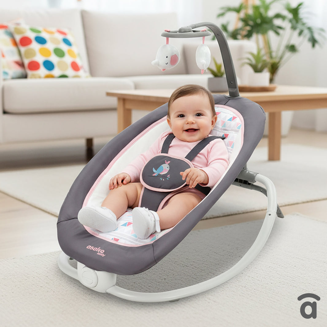 Hamaca Fold Pajarito Rosa