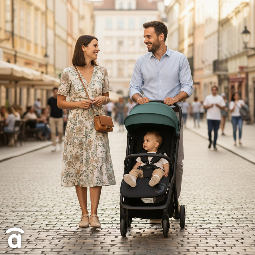 Carrinho de passeio Doha verde