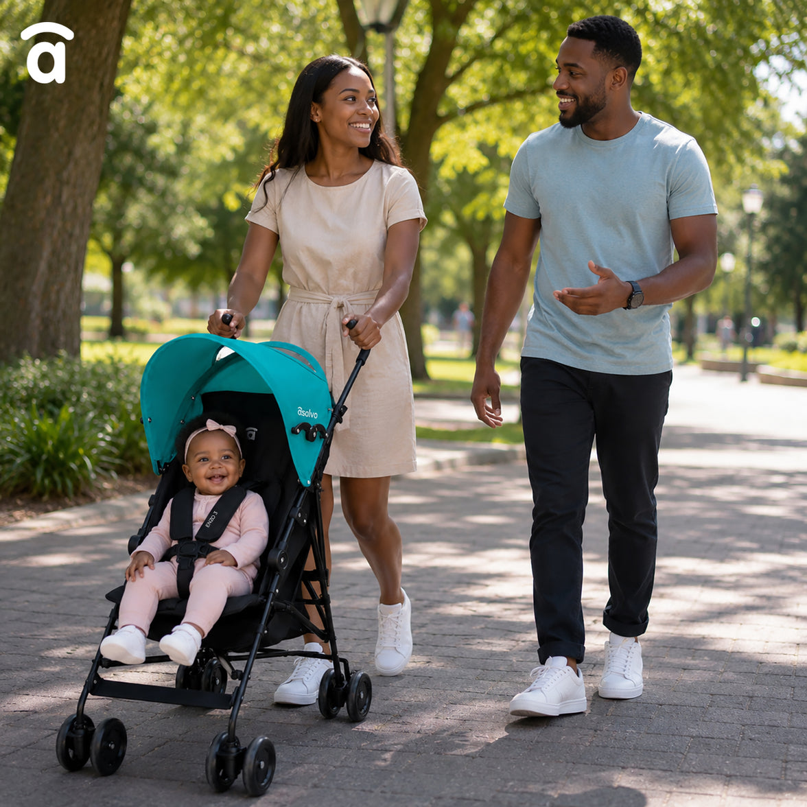 Cadiz Black Stroller