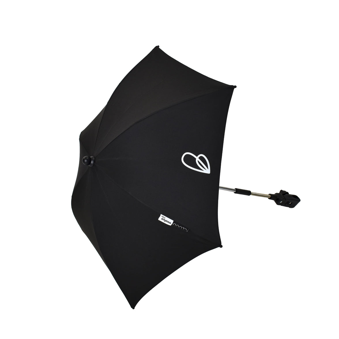 Universal umbrella for stroller Black