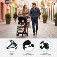 Silla de paseo Tumbuctú beige