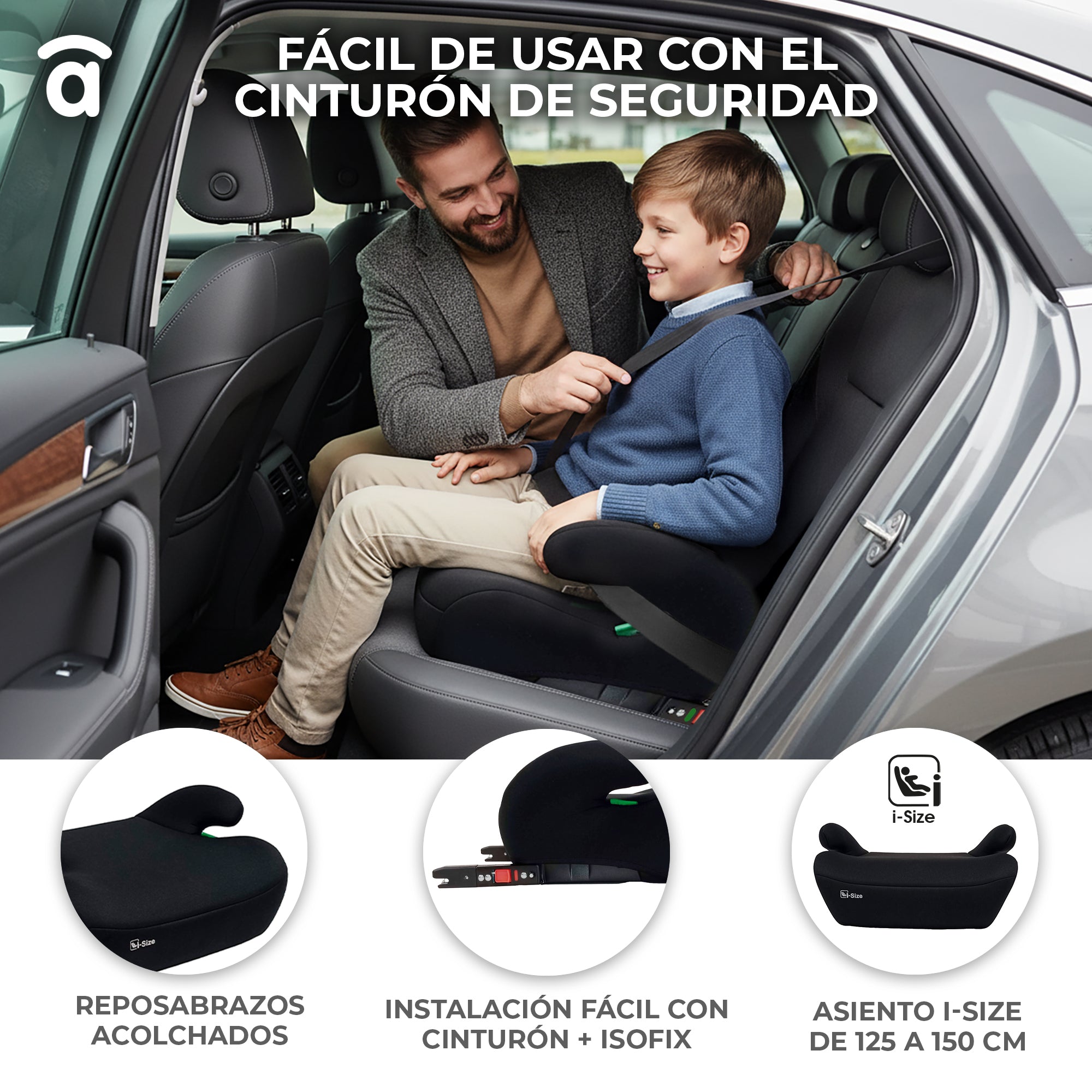 Silla de Auto CoreFix negro