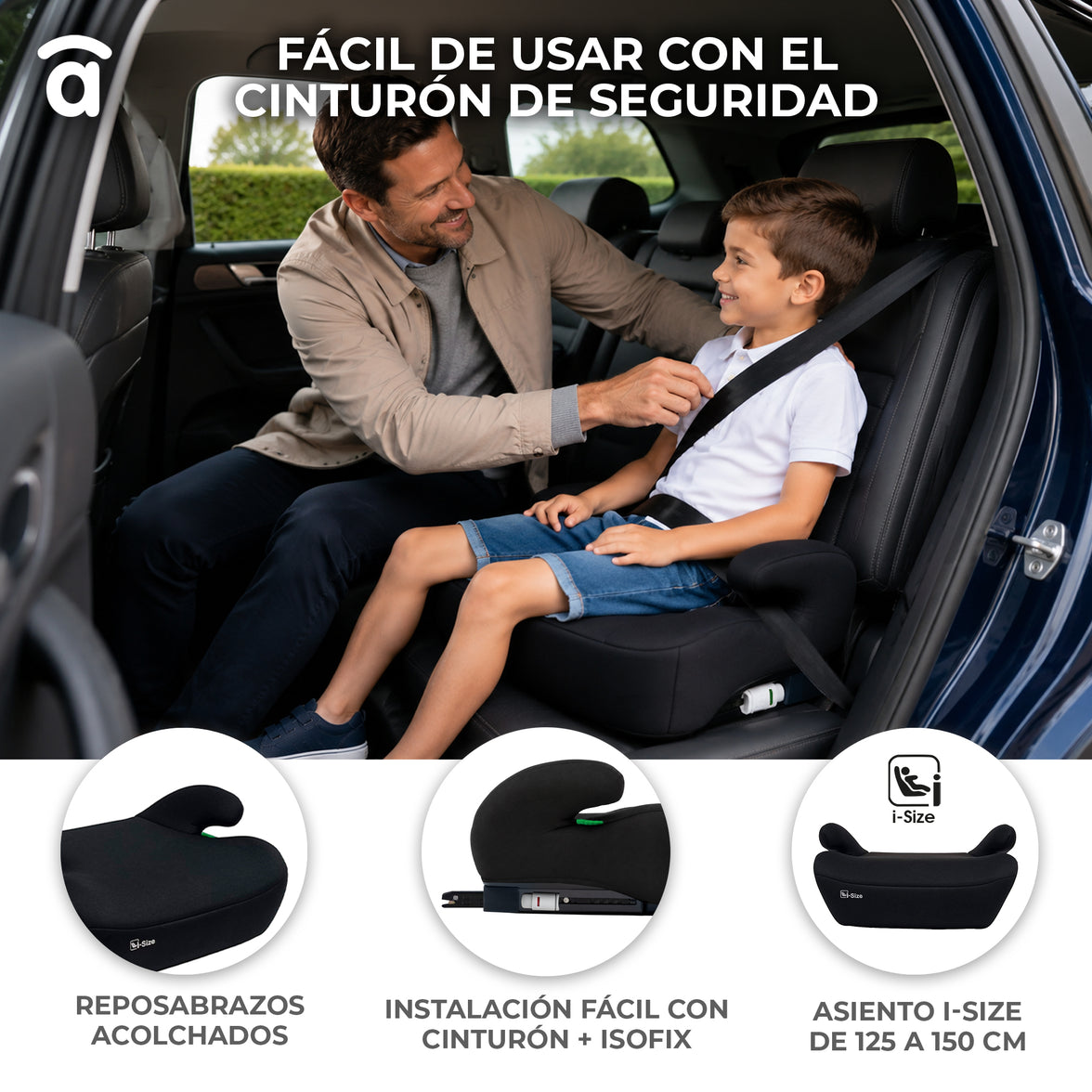 Siège d'auto CoreFix gris