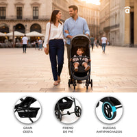 Cotton 2 Green Stroller