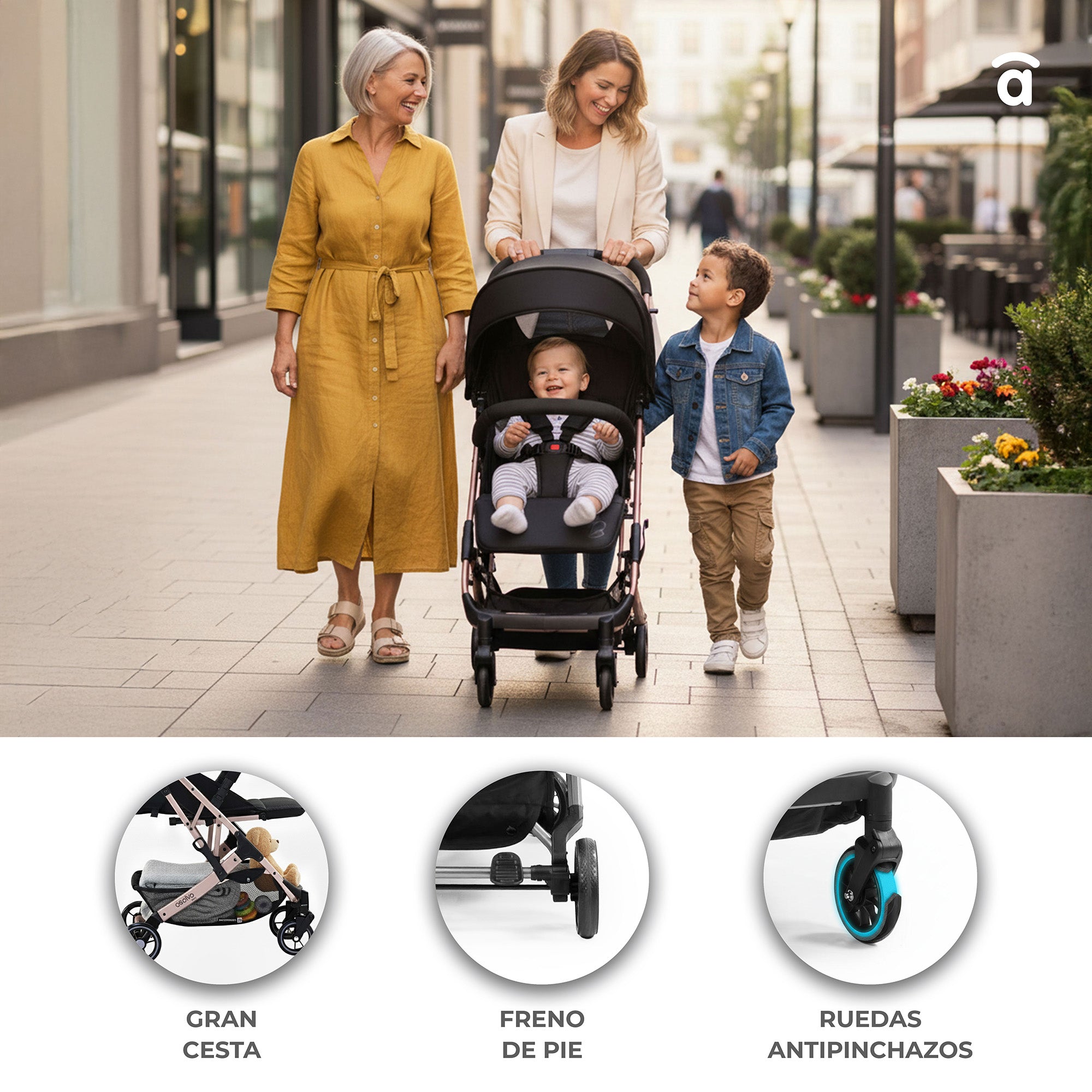 Travel System Amsterdam Beige