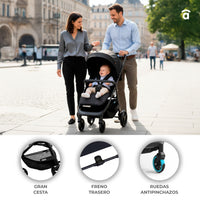 Iconic Blue Stroller