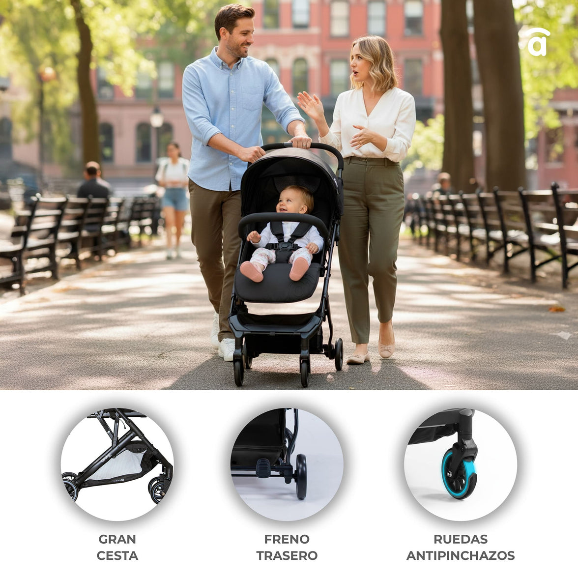 Black Tumbuctu stroller